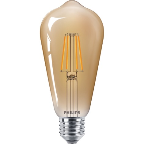 LED-lampa VINTAGE Philips ST65 E27/4W/230V 2,500K