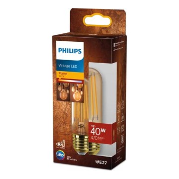 LED-lampa VINTAGE Philips T32 E27/7W/230V 1800K