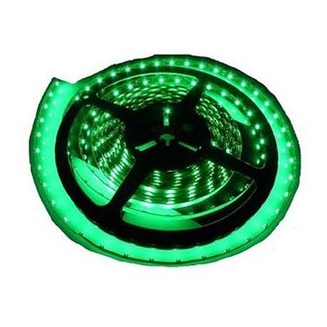 LED list watertight 5m IP65 grön