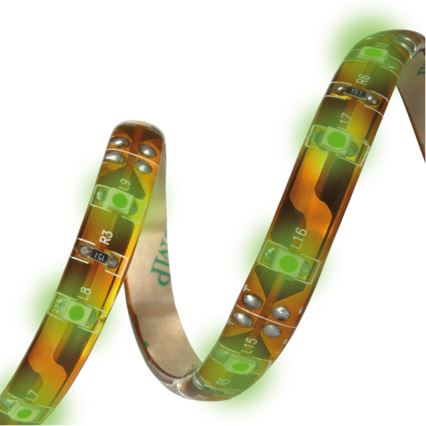 LED list watertight 5m IP65 grön