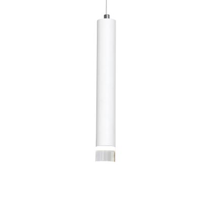 LED Ljuskrona med snöre ALBA 3xLED/15W/230V vit