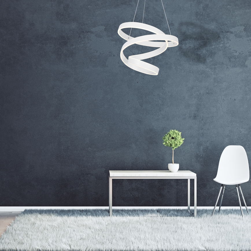 LED Ljuskrona med snöre ANDROMEDA LED/45W/230V