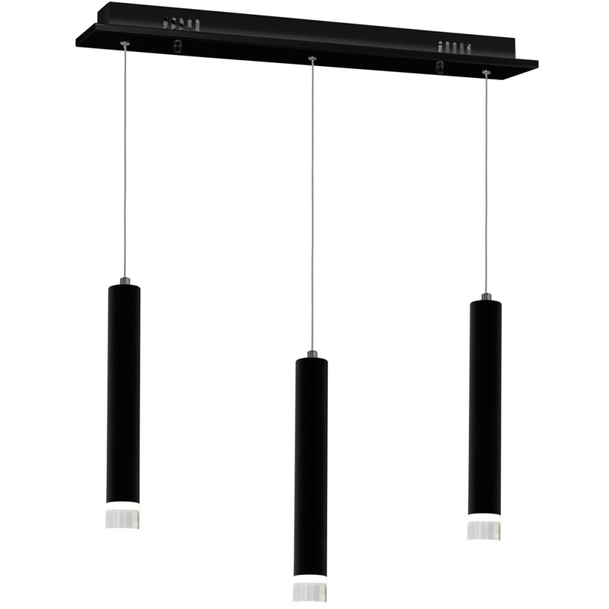 LED Ljuskrona med snöre BilBON 3xLED/15W/230V