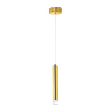 LED Ljuskrona med snöre GOLDIE 1xLED/5W/230V guld