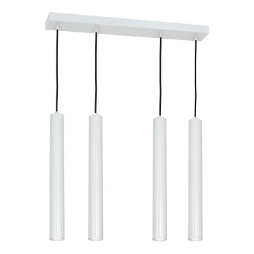 LED Ljuskrona med snöre GOTO 4xLED/4W/230V