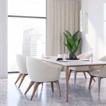 LED Ljuskrona med snöre i Skensystem TRACK Hängande LED/3W/230V vit