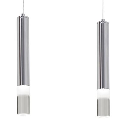 LED Ljuskrona med snöre ICE 3xLED/5W/230V