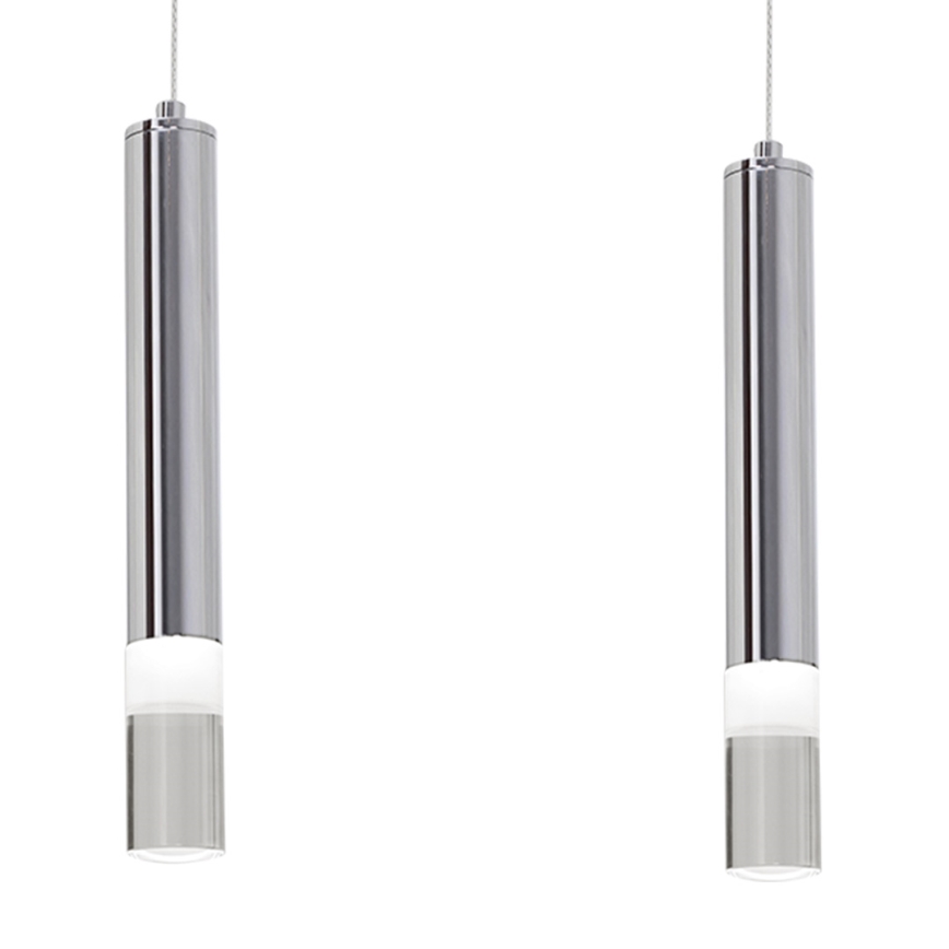 LED Ljuskrona med snöre ICE 3xLED/5W/230V