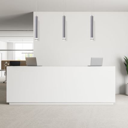 LED Ljuskrona med snöre ICE LED/5W/230V