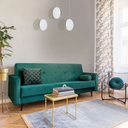 LED Ljuskrona med snöre LIRA 3xLED/27W/230V