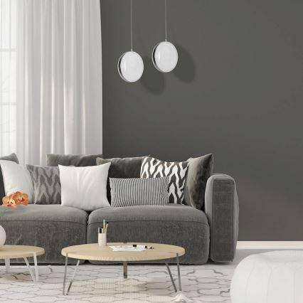 LED Ljuskrona med snöre LIRA LED/10W/230V