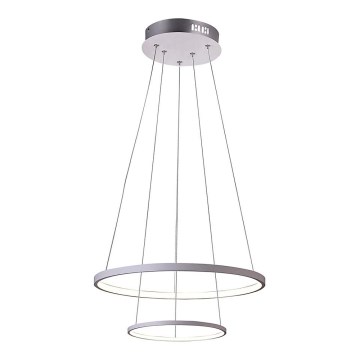 LED Ljuskrona med snöre LUNE LED/40W/230V