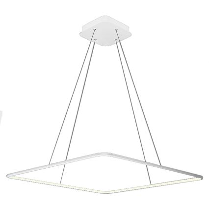 LED Ljuskrona med snöre NIX LED/25W/230V vit