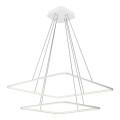 LED Ljuskrona med snöre NIX LED/50W/230V vit