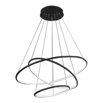 LED Ljuskrona med snöre ORION 3xLED/99W/230V