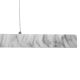 LED Ljuskrona med snöre PIERCE LED/18W/230V  vit/grå