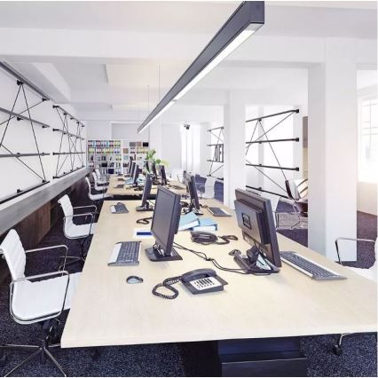 LED Ljuskrona med snöre SAMSUNG CHIP LED/40W/230V 3000K/4000K/6400K