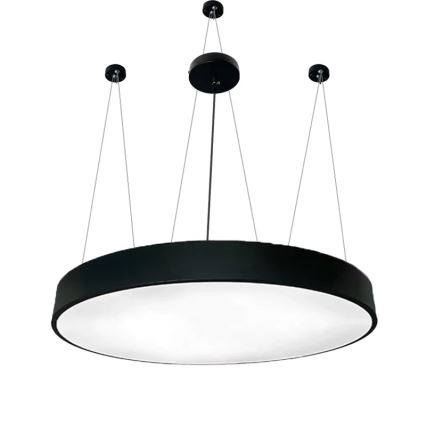 LED ljuskrona med textilsladd LED/100W/230V 4000K diameter 100 cm