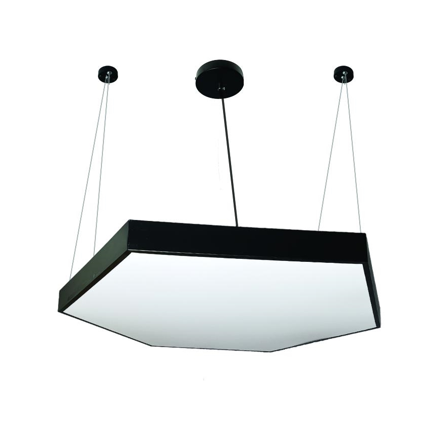 LED ljuskrona med textilsladd LED/100W/230V 4000K diameter 100 cm