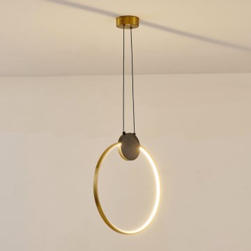 LED ljuskrona med textilsladd LED/10W/230V 3000K