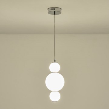 LED ljuskrona med textilsladd LED/12,6W/230V 3000K