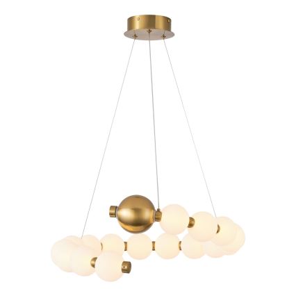 LED ljuskrona med textilsladd LED/20W/230V 3000K