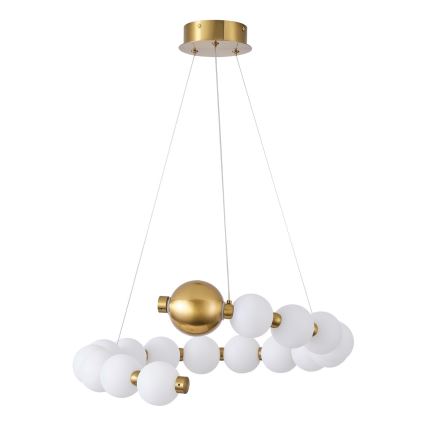 LED ljuskrona med textilsladd LED/20W/230V 3000K