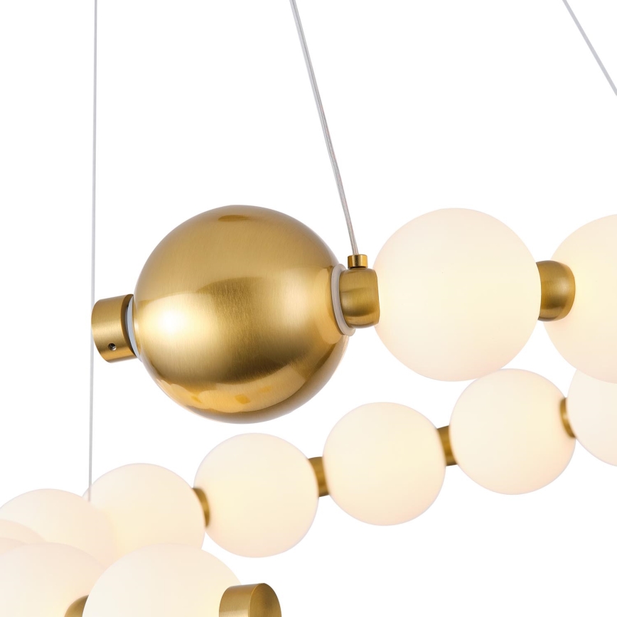 LED ljuskrona med textilsladd LED/20W/230V 3000K