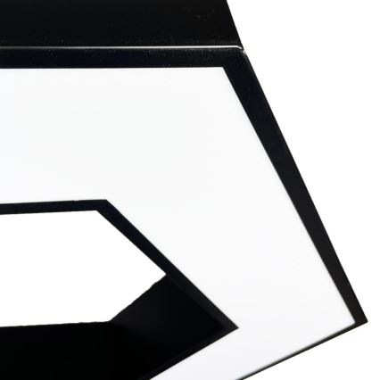 LED ljuskrona med textilsladd LED/28W/230V 4000K diameter 60 cm