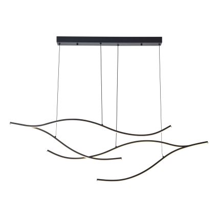 LED ljuskrona med textilsladd LED/30W/230V 3000K