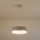 LED ljuskrona med textilsladd LED/30W/230V 3000K vit
