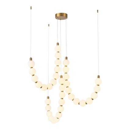 LED ljuskrona med textilsladd LED/35W/230V 3000K