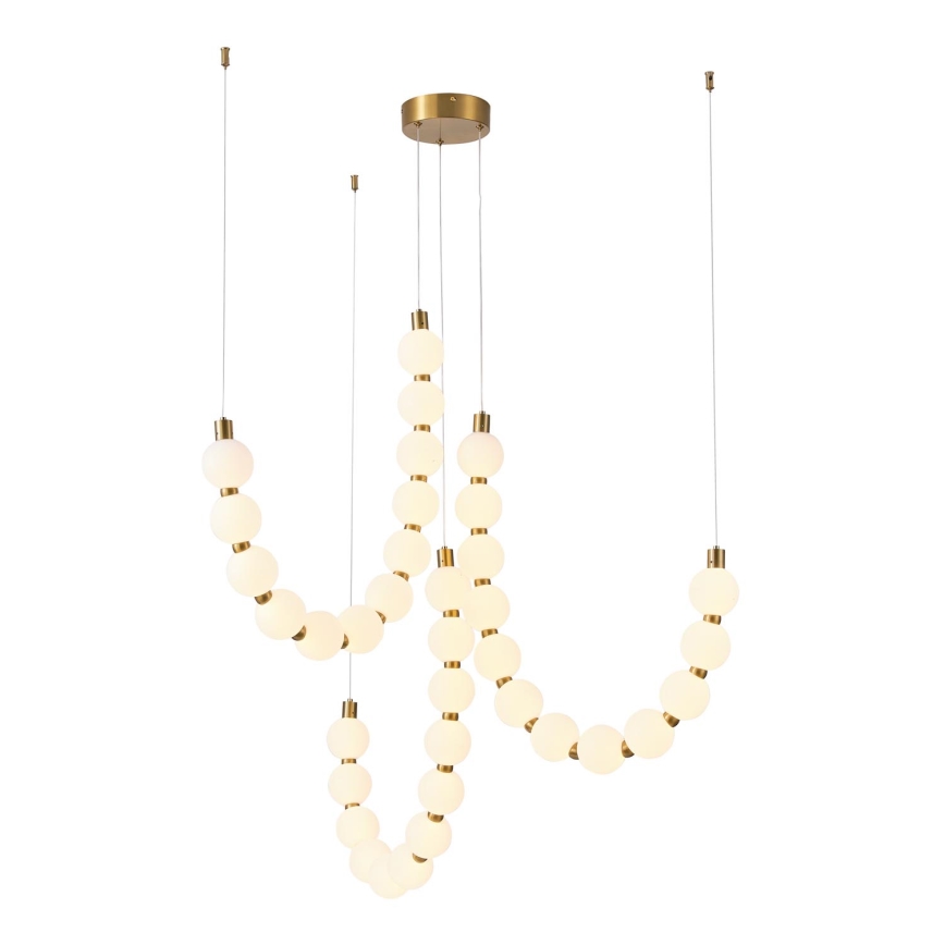 LED ljuskrona med textilsladd LED/35W/230V 3000K