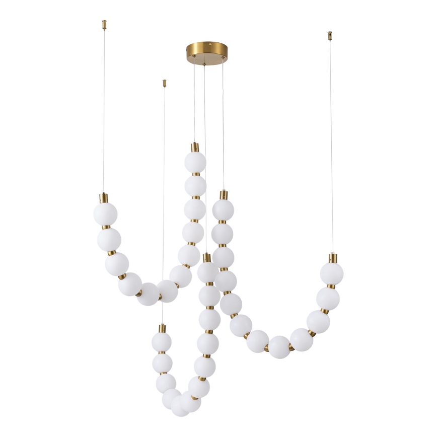 LED ljuskrona med textilsladd LED/35W/230V 3000K