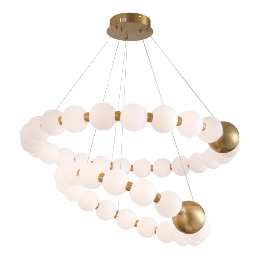 LED ljuskrona med textilsladd LED/40W/230V 3000K