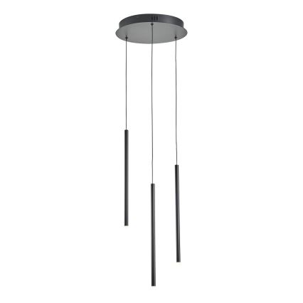 LED ljuskrona med textilsladd LED/6W/230V 3000K diameter 30 cm