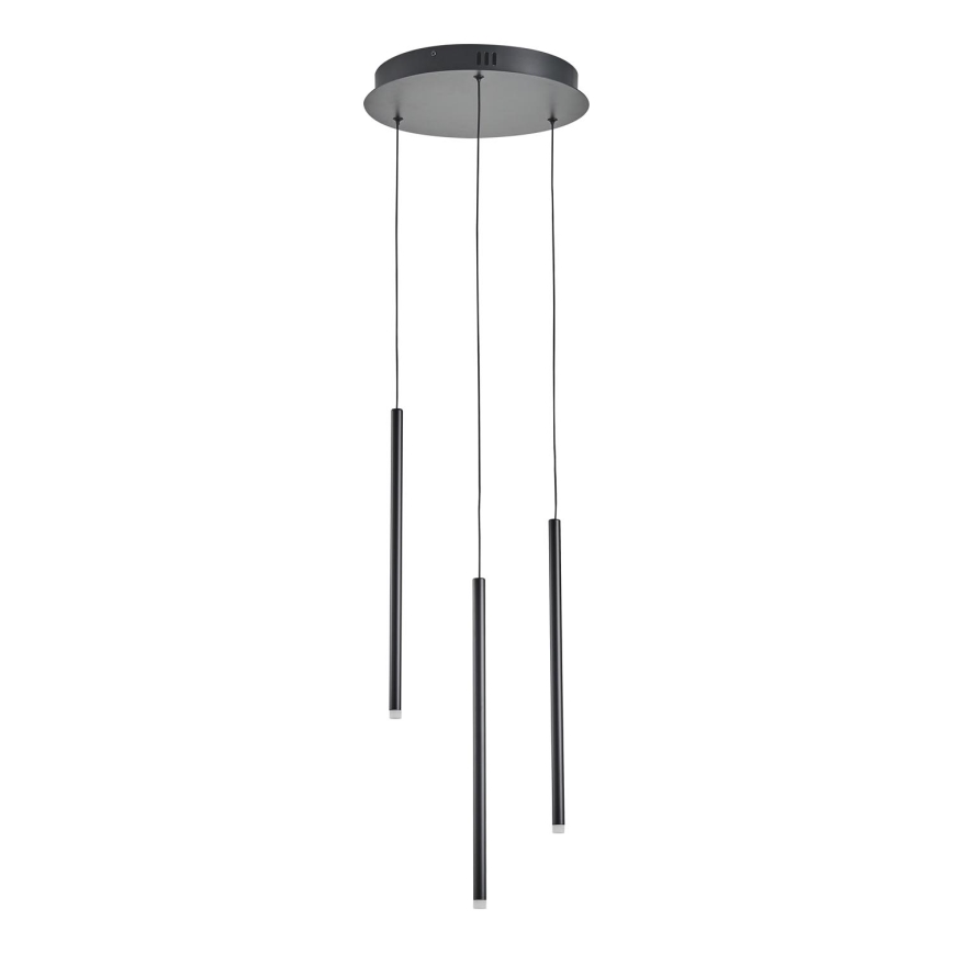 LED ljuskrona med textilsladd LED/6W/230V 3000K diameter 30 cm