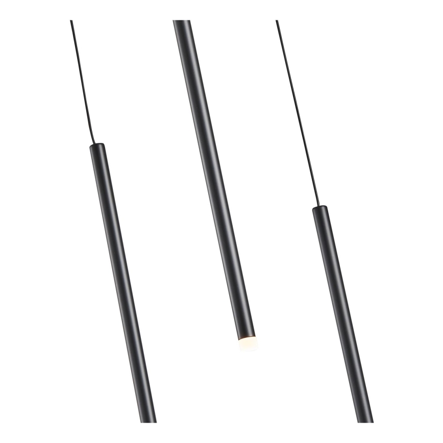 LED ljuskrona med textilsladd LED/6W/230V 3000K diameter 30 cm