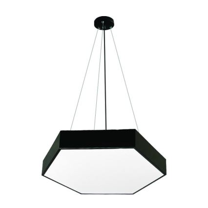 LED ljuskrona med textilsladd LED/70W/230V 4000K diameter 80 cm