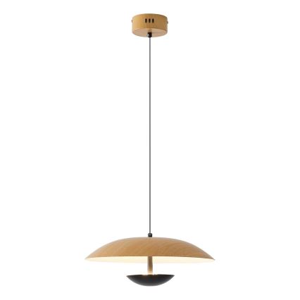 LED ljuskrona med textilsladd LED/7W/230V 3000K diameter 34,5 cm