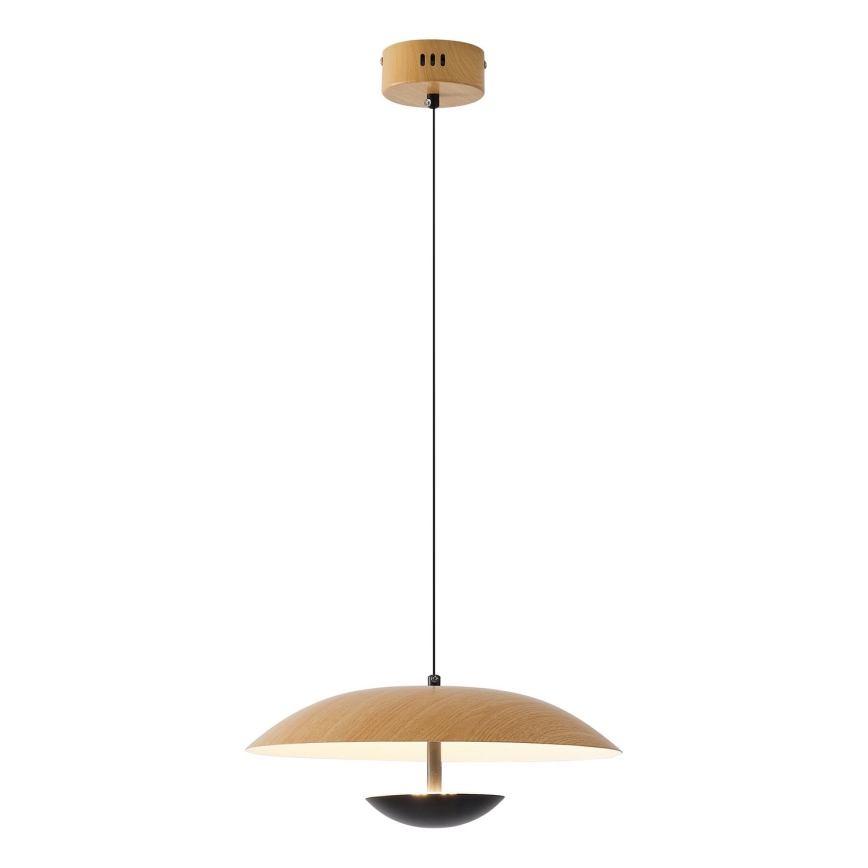 LED ljuskrona med textilsladd LED/7W/230V 3000K diameter 34,5 cm