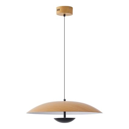 LED ljuskrona med textilsladd LED/7W/230V 3000K diameter 45,5 cm