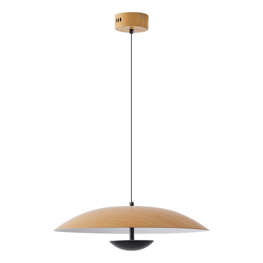 LED ljuskrona med textilsladd LED/7W/230V 3000K diameter 45,5 cm