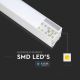 LED Ljuskrona med upphängning SAMSUNG CHIP LED/40W/230V 4000K vit