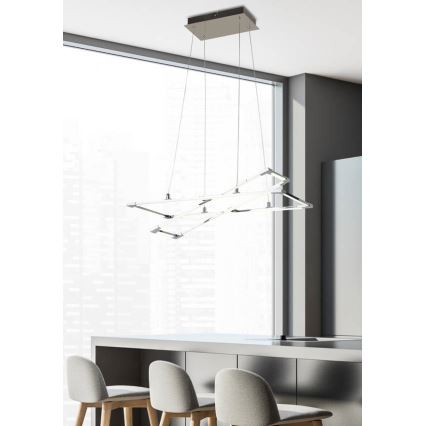 LED Ljuskrona med upphängningsrem  stEROS LED/35W/230V