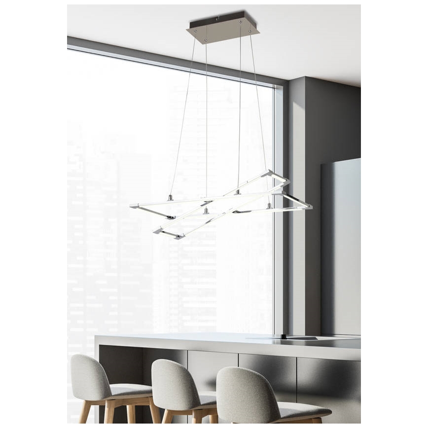 LED Ljuskrona med upphängningsrem  stEROS LED/35W/230V