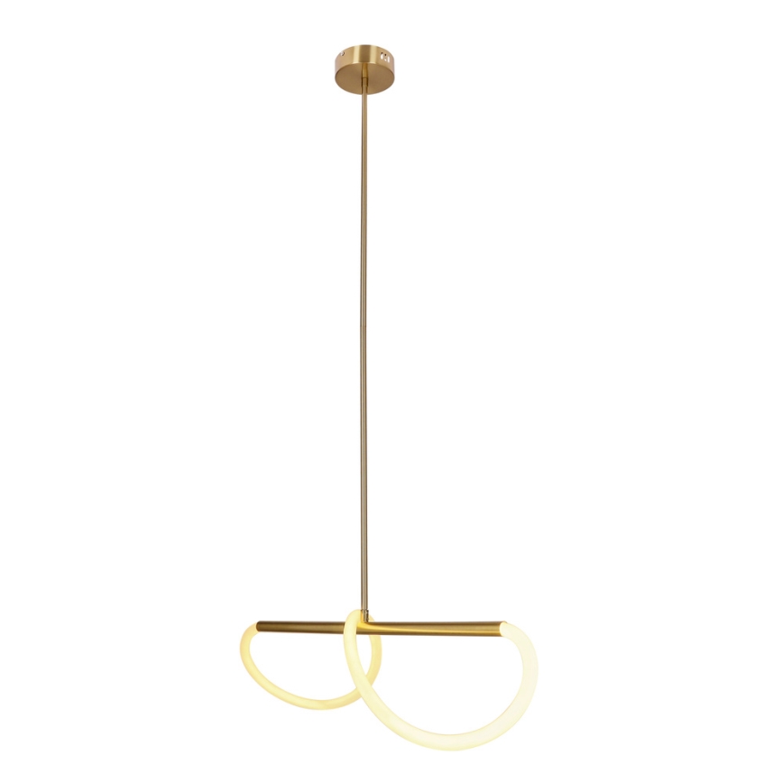 LED-ljuskrona med vajer SUPREME LED/18W/230V 80 cm guldfärgad