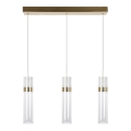 LED-ljuskrona på vajer AMBIENTE 3xLED/6W/230V 3000/4000/6000K guld