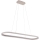 LED-ljuskrona på vajer CASHMERE LED/80W/230V 30x100 cm beige