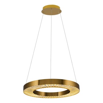 LED-ljuskrona på vajer JESI LED/35W/230V 3000K Ø 60 cm bronsfärgad